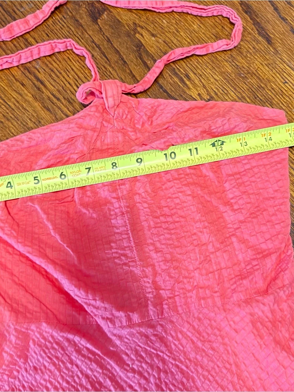 J. Crew Pink Textured Halter Dress